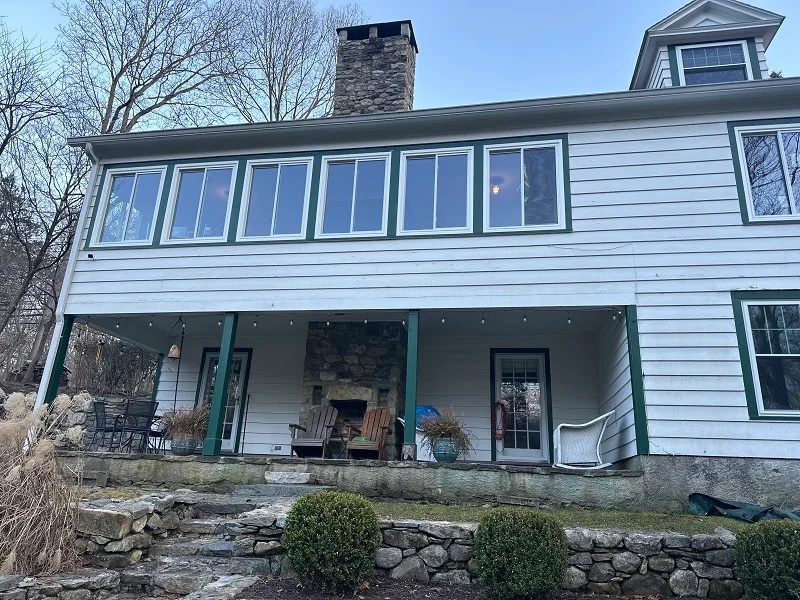 Porch window replacement Redding,CT